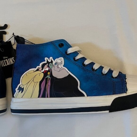 DISNEY | Ground Up Villains High-Top Sneakers-NEW - Picture 3 of 14